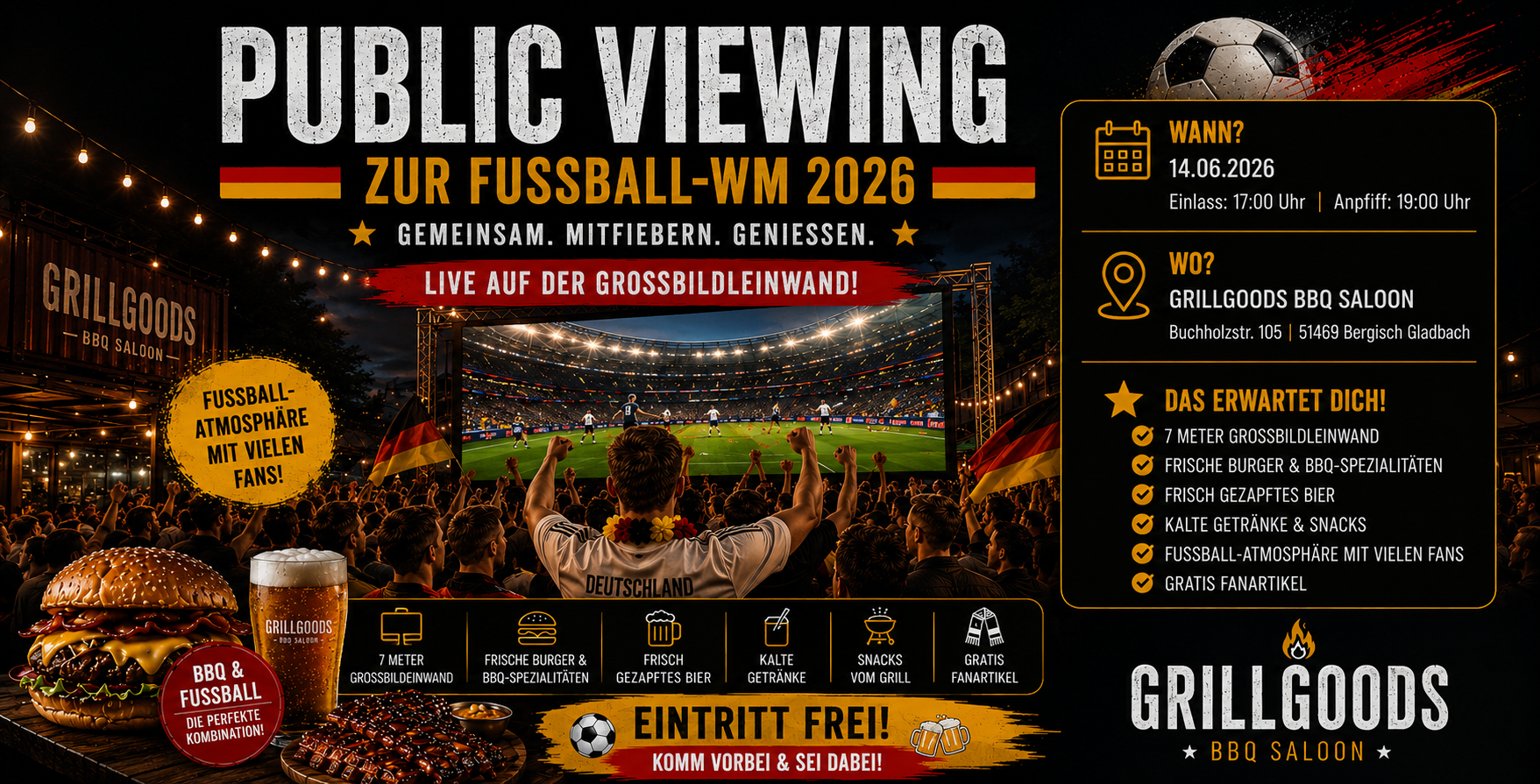 Grillgoods WM 2026 Public Viewing