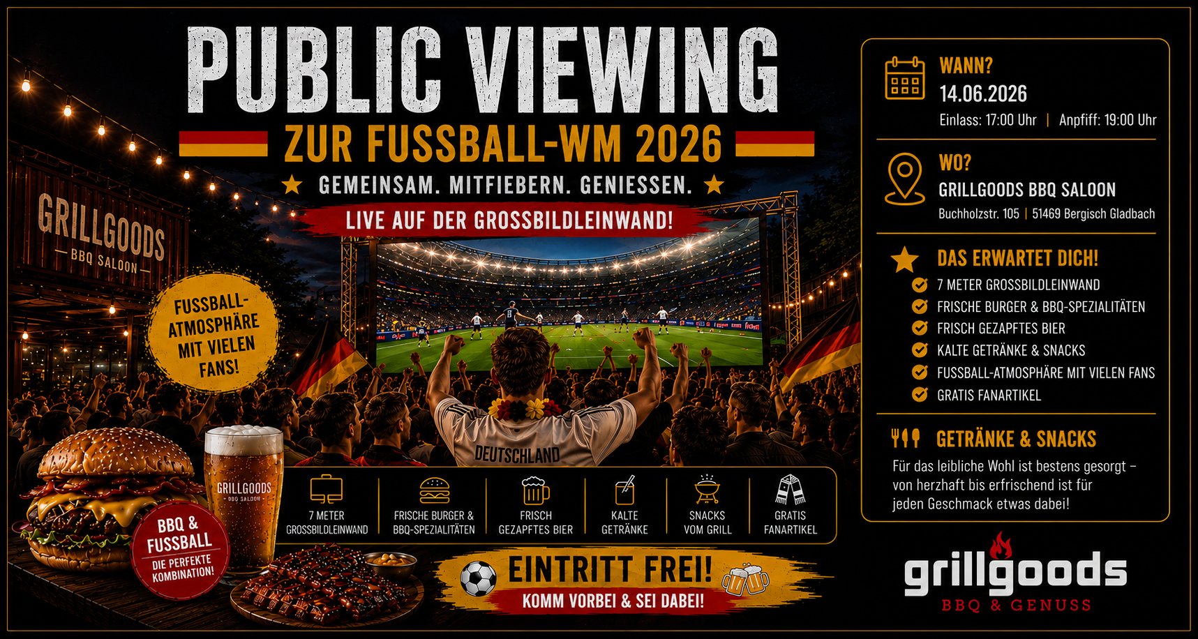 Grillgoods WM 2026 Public Viewing