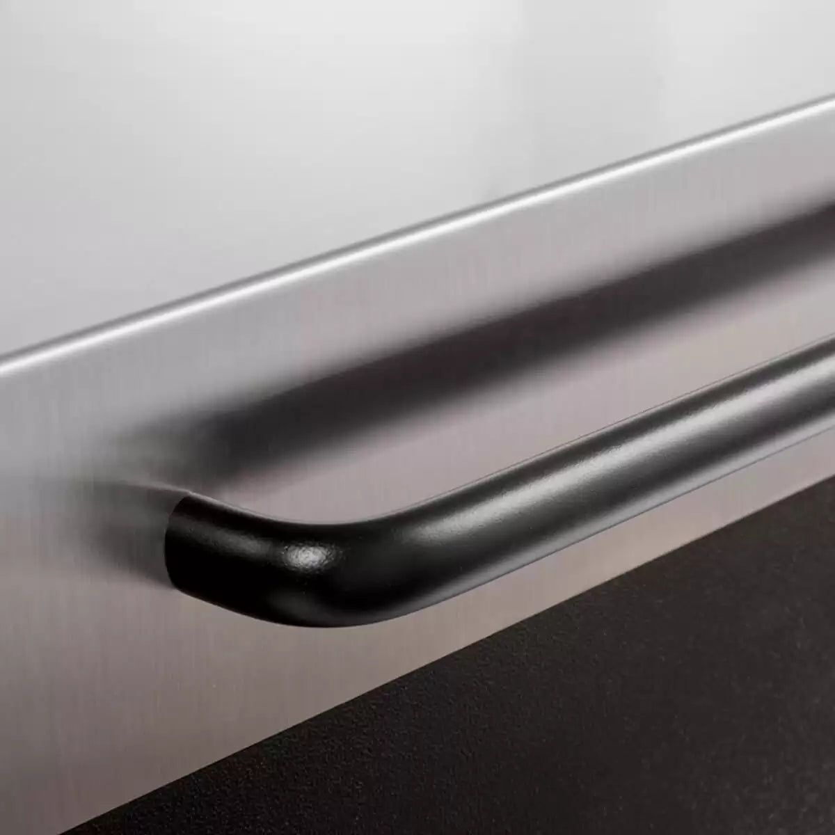 Alfa Forni Edelstahl-Arbeitstisch, 130 cm x 90 cm , Edelstahl Schwarz