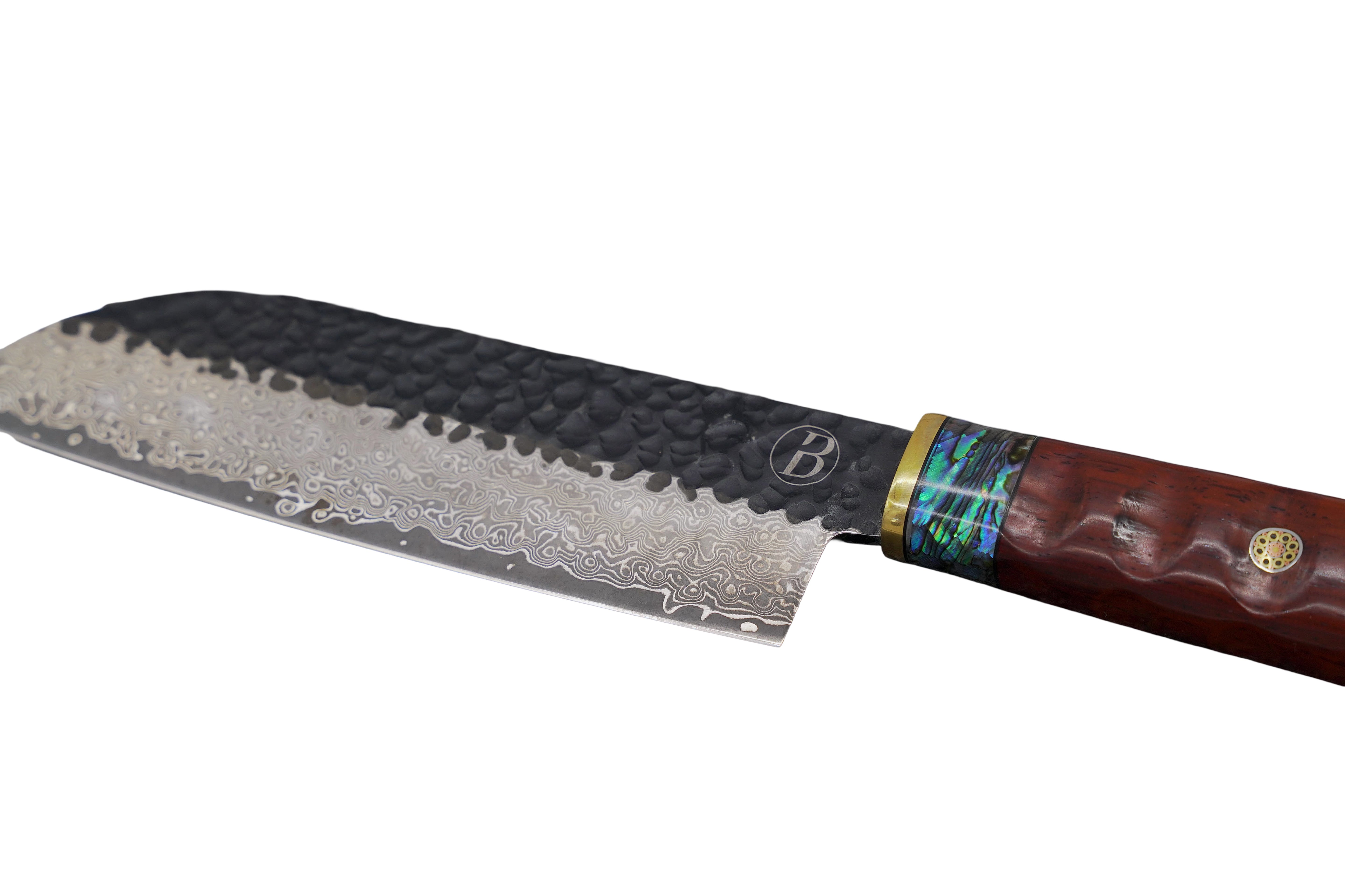 Babossa Heritage Santoku mit Griff aus Wüsteneisenholz