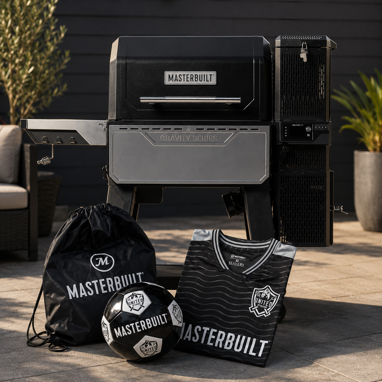 Masterbuilt Gravity XT Football Supporters Pack