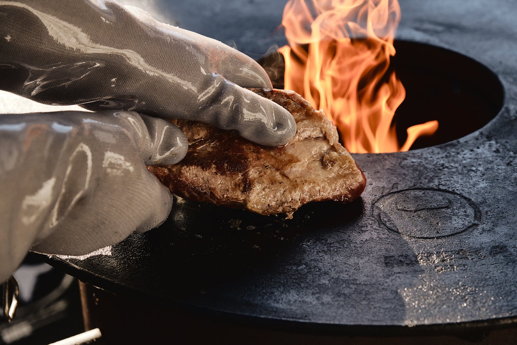 Moesta HeatPro Gloves - Grillhandschuhe aus Silikon - anthrazit in Größe L (9)