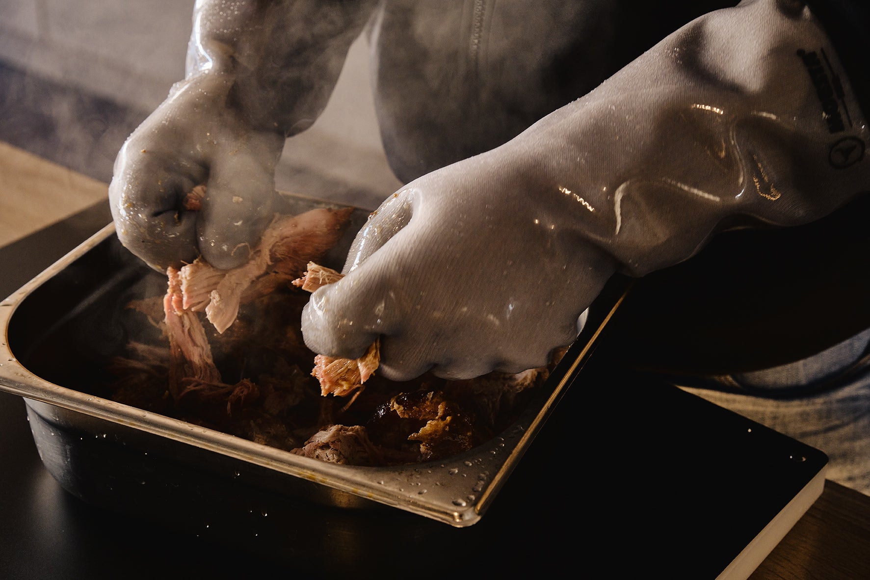 Moesta HeatPro Gloves - Grillhandschuhe aus Silikon - anthrazit in Größe L (9)
