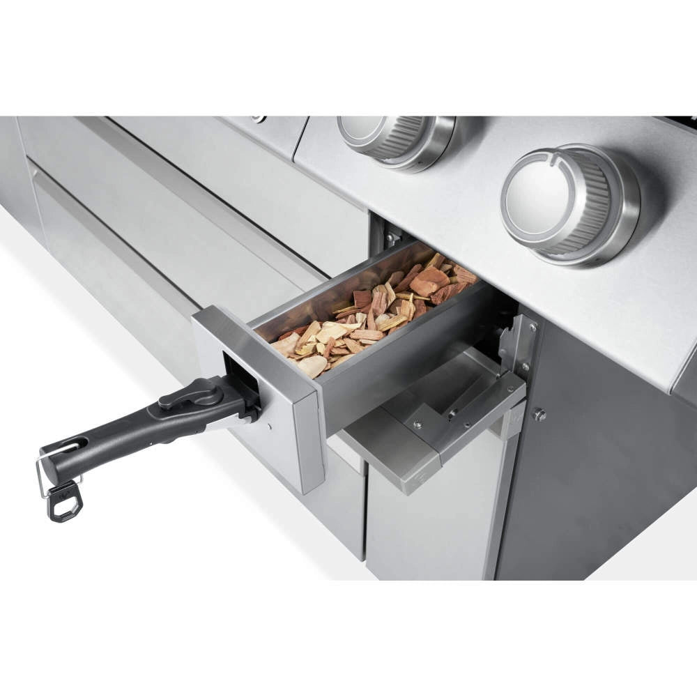 Napoleon Prestige PRO 665 Connected Gasgrill inkl. Drehspieß & elektrischer Räucherbox
