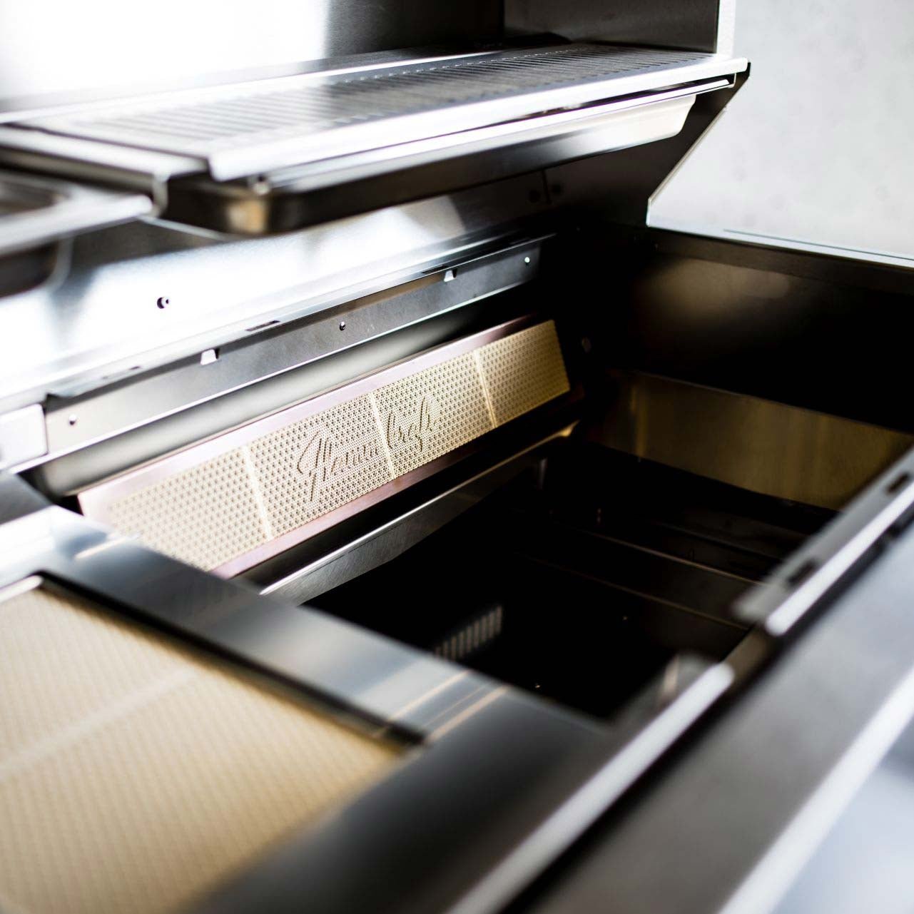 Flammkraft Gasgrill Block D Gen.5 Elfenbeinweiß