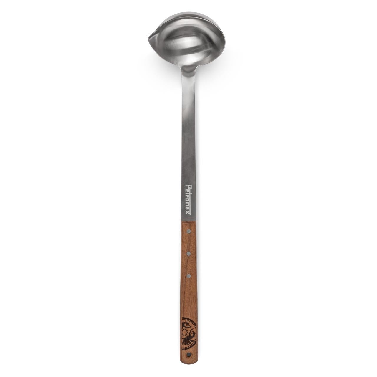Petromax Schöpfkelle mit Walnussholzgriff, 50 cm
