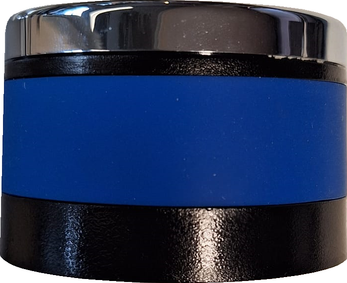 Napoleon Drehknopf groß, Blauer Griff