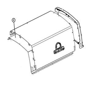 Broil King Hitzeschild doppelwandiger Deckel, Baron 490