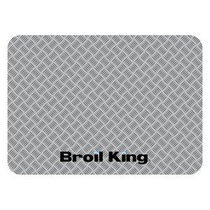 Broil King Grillmatte Bodenschutz Grillunterlage Silber 140 x 90 cm