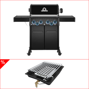 Broil King Baron 490 X Shadow Gasgrill (2026) inkl. Drehspieß & Infrarotbrenner