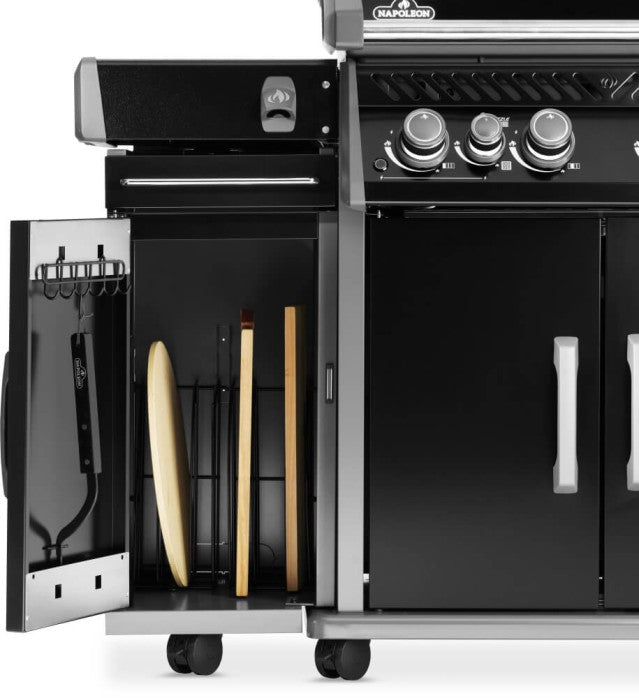 Napoleon Rogue Pro Seitenschrank - schwarz glänzend