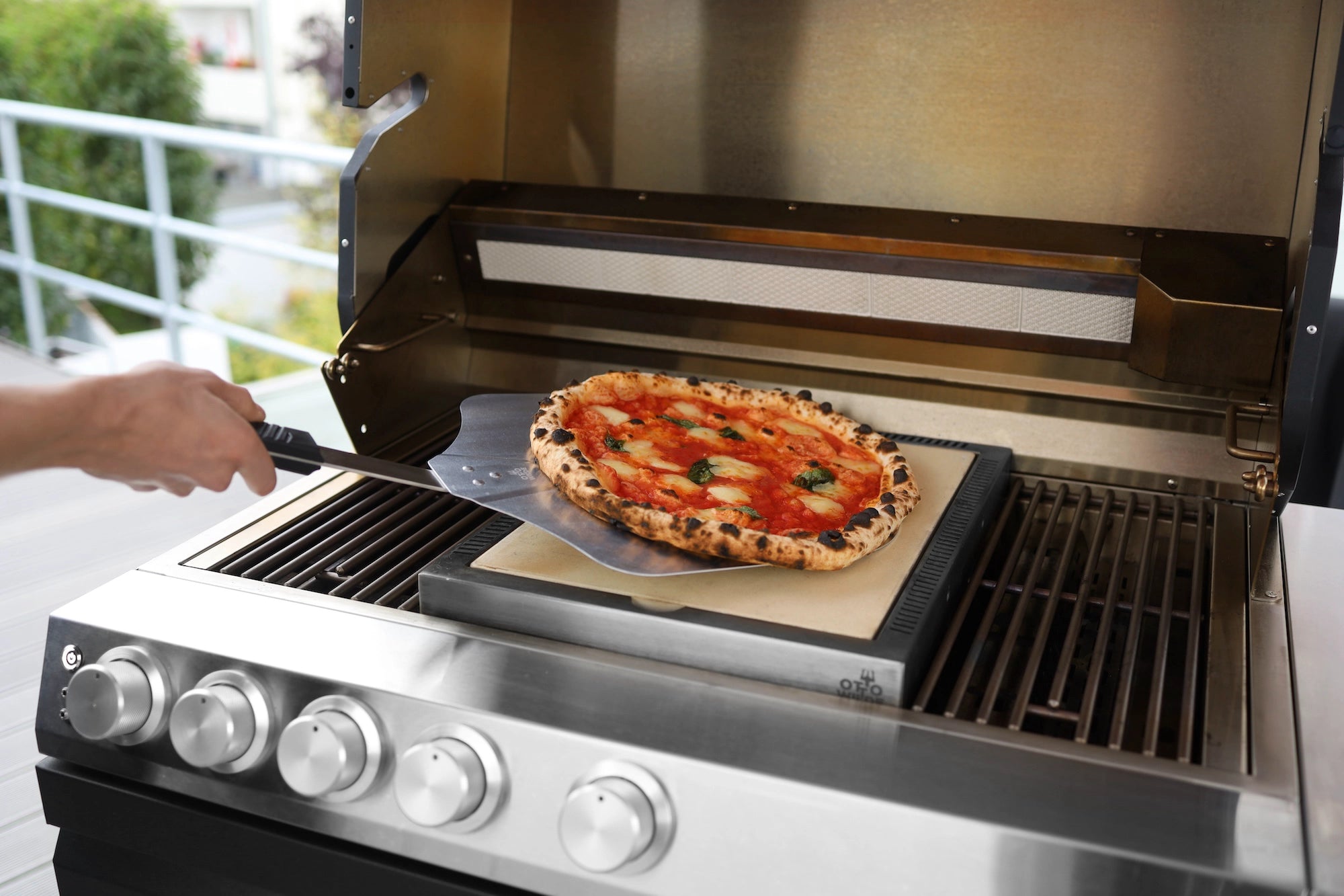 Anwendungsbild 4 Otto Wilde Pizzastein