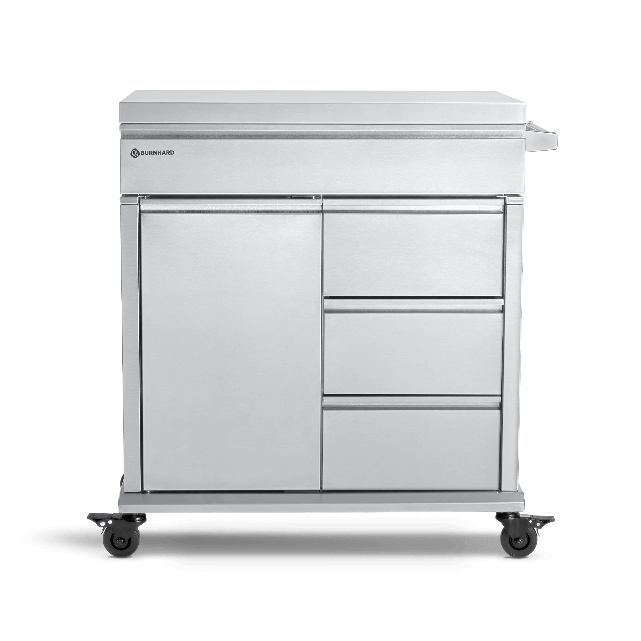 Burnhard Grill Beistellwagen Edelstahl