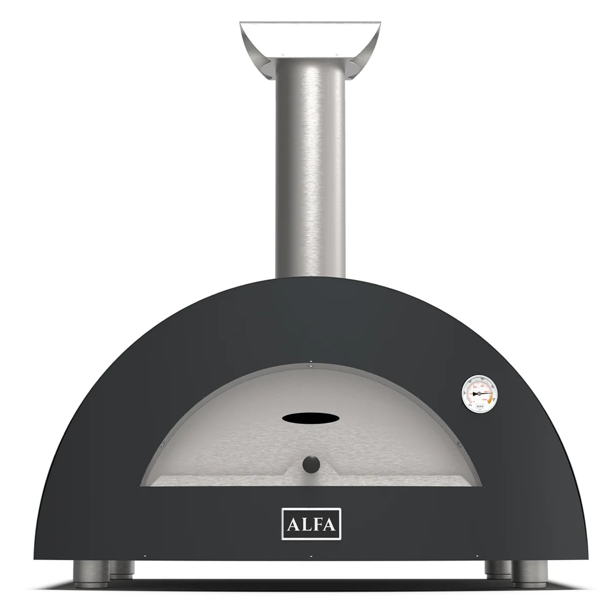 Alfa Forni Moderno 2 Pizze, Gas/Hybrid, Gelb