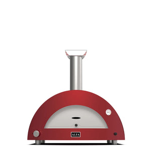Alfa Forni Moderno 3 Pizze, Holz, Rot