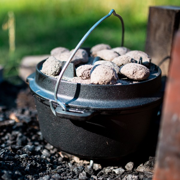 BBQ-Toro Dutch Oven DO9F, 9,0L mit Füßen
