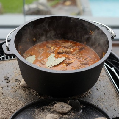 BBQ-Toro Dutch Oven DO9F, 9,0L mit Füßen