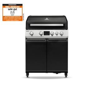 Burnhard GRANT Base - Modularer Gasgrill 4-Brenner mit Türen und Gusseisenrost