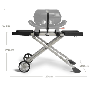 Burnhard WAYNE Rollwagen für Balkongrill