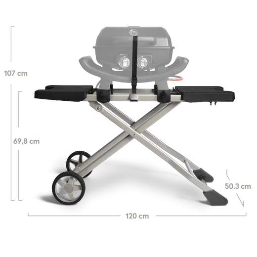 Burnhard WAYNE Rollwagen für Balkongrill