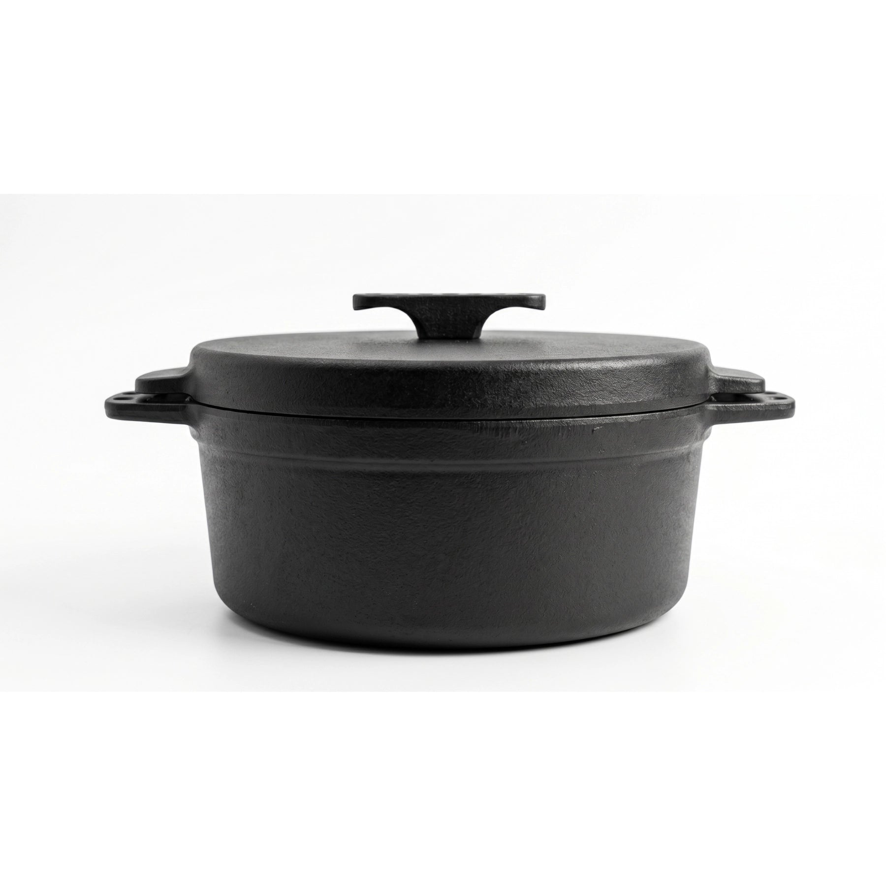 Babossa 9er Innovativer Gusseiserner Topf | SET Deckelheber & Kreuz | Dutch Oven | Made In Germany