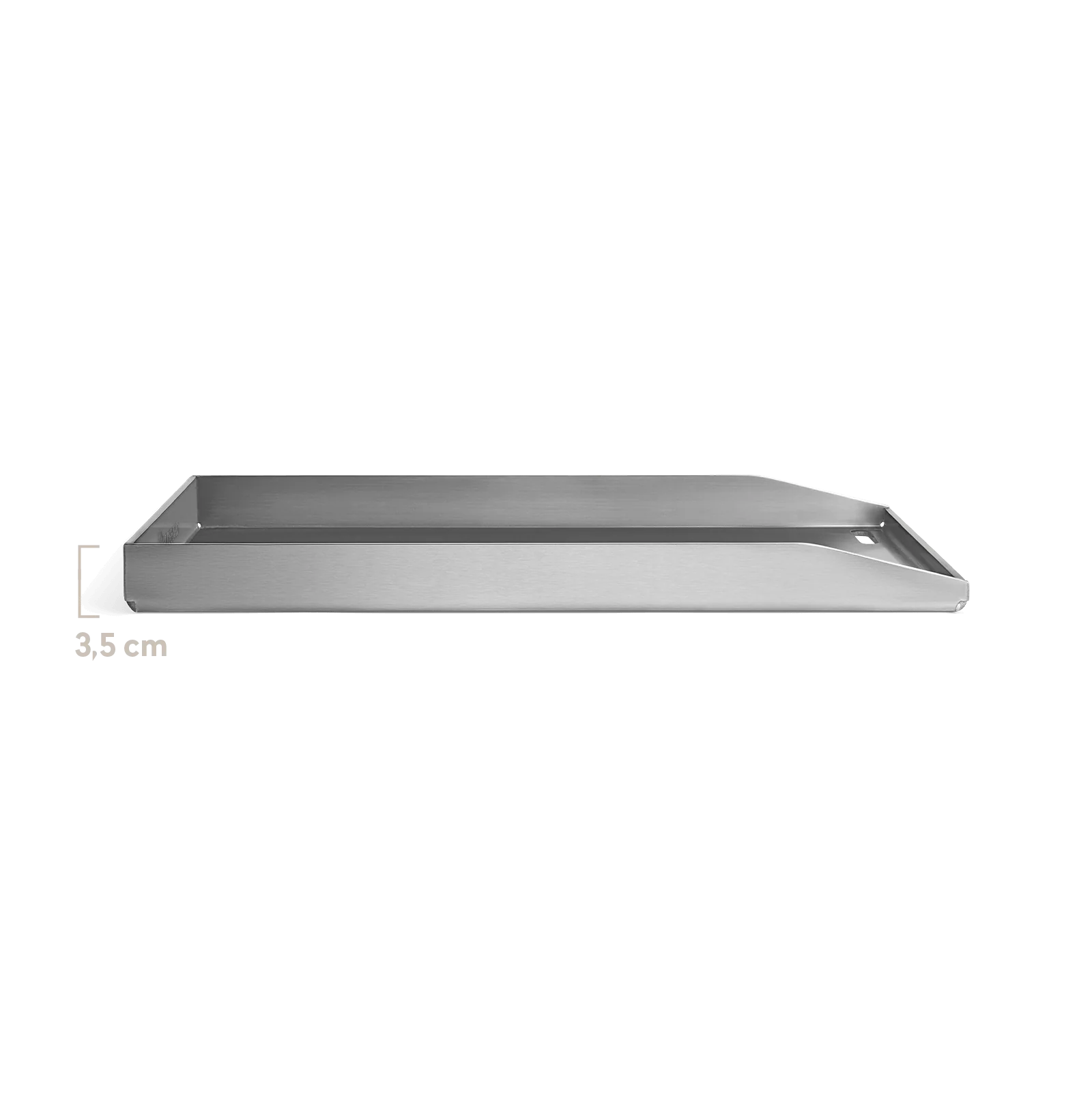 Burnhard Plancha Set mit 2tlg. Grillspachtel und Grillschaber Fred 41,5 x 40,0 cm