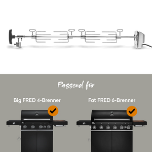 Burnhard Drehspieß Big FRED & Fat FRED