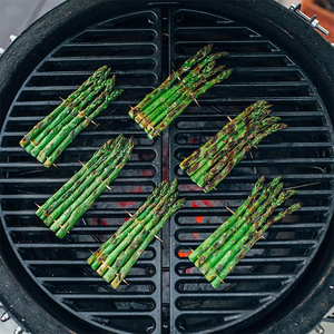 Anwendungsbild KamadoJoe Gussrost halbrund für Big Joe