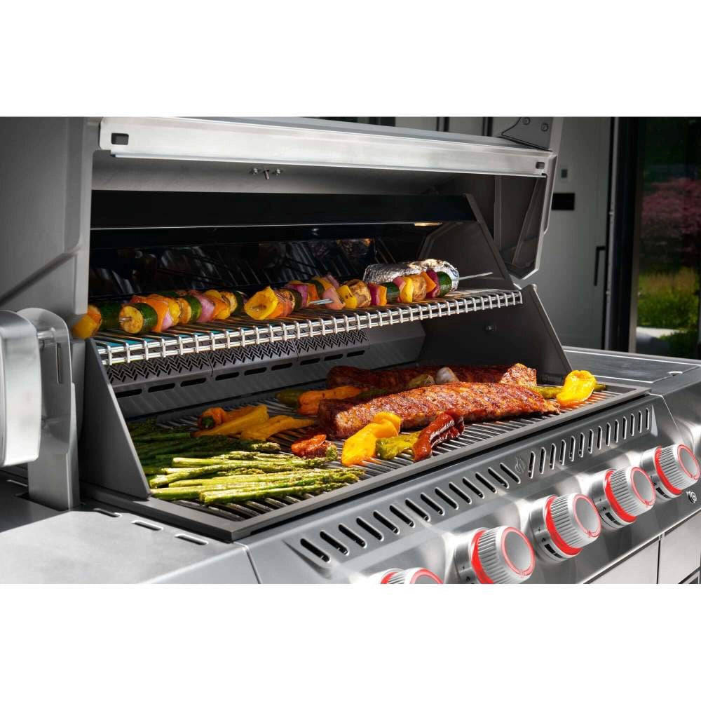 Napoleon Prestige PRO 665 Connected Gasgrill inkl. Drehspieß & elektrischer Räucherbox