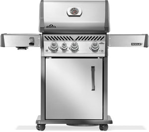 Napoleon Rogue Pro 425, SIZZLE ZONE Seitenbrenner, Edelstahl 2026