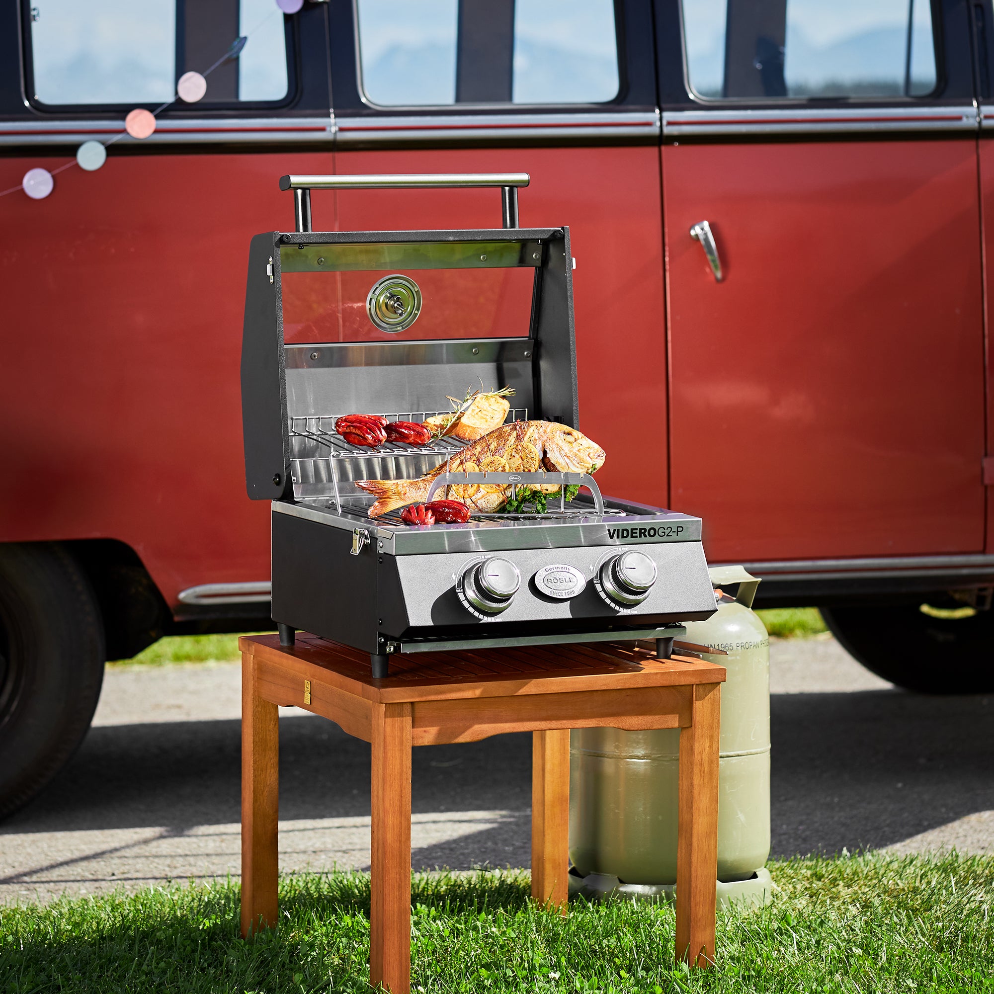 Rösle BBQ-Portable VIDERO G2-P 50 mbar