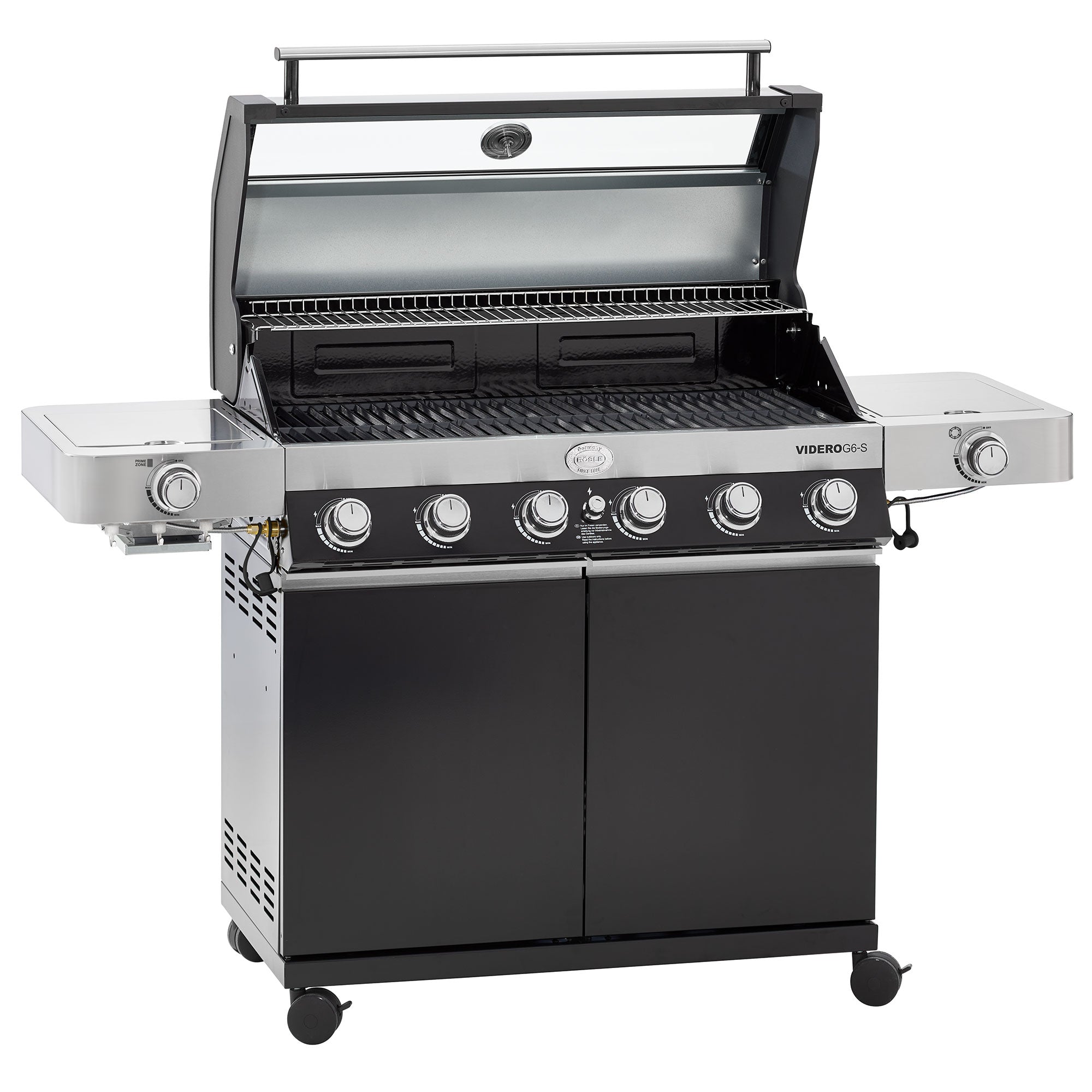 Rösle VIDERO G6-S Vario+ schwarz 50 mbar