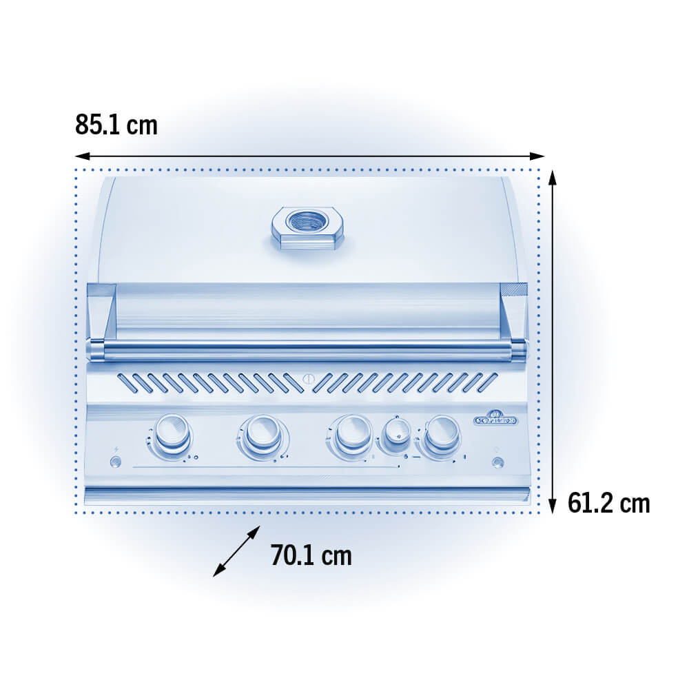 Napoleon 700er Serie 32", Built-In