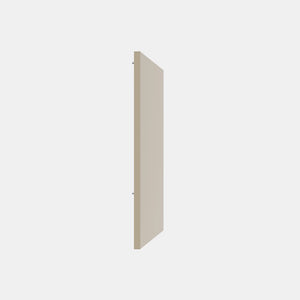 Brabura Abschlussplatte groß Perle Blanche / beige