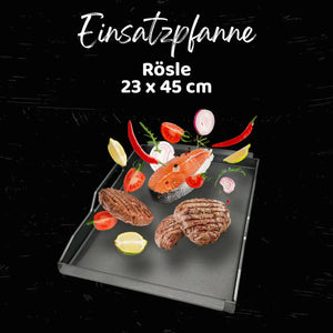 Einsatzpfanne | Rösle | 23 x 45 cm - BABOSSAEinsatzpfanne | Rösle | 23 x 45 cmEinsatzpfanneRösleBABOSSA