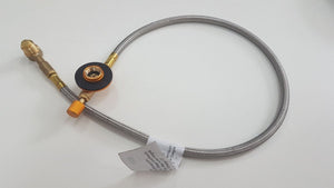 Knister Gasschlauch mit Ventil