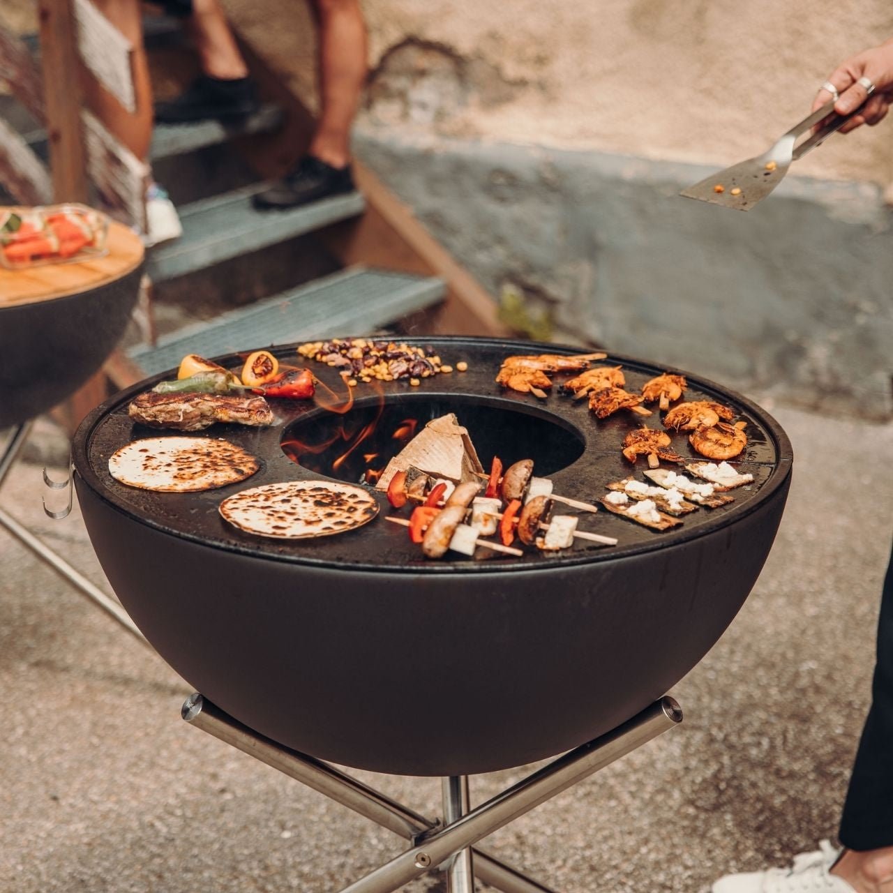 Höfats Plancha-Grillset hoch, BOWL 70