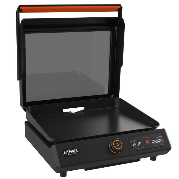 Blackstone 17″ Elektro Griddle Tischgrill - offener Deckel