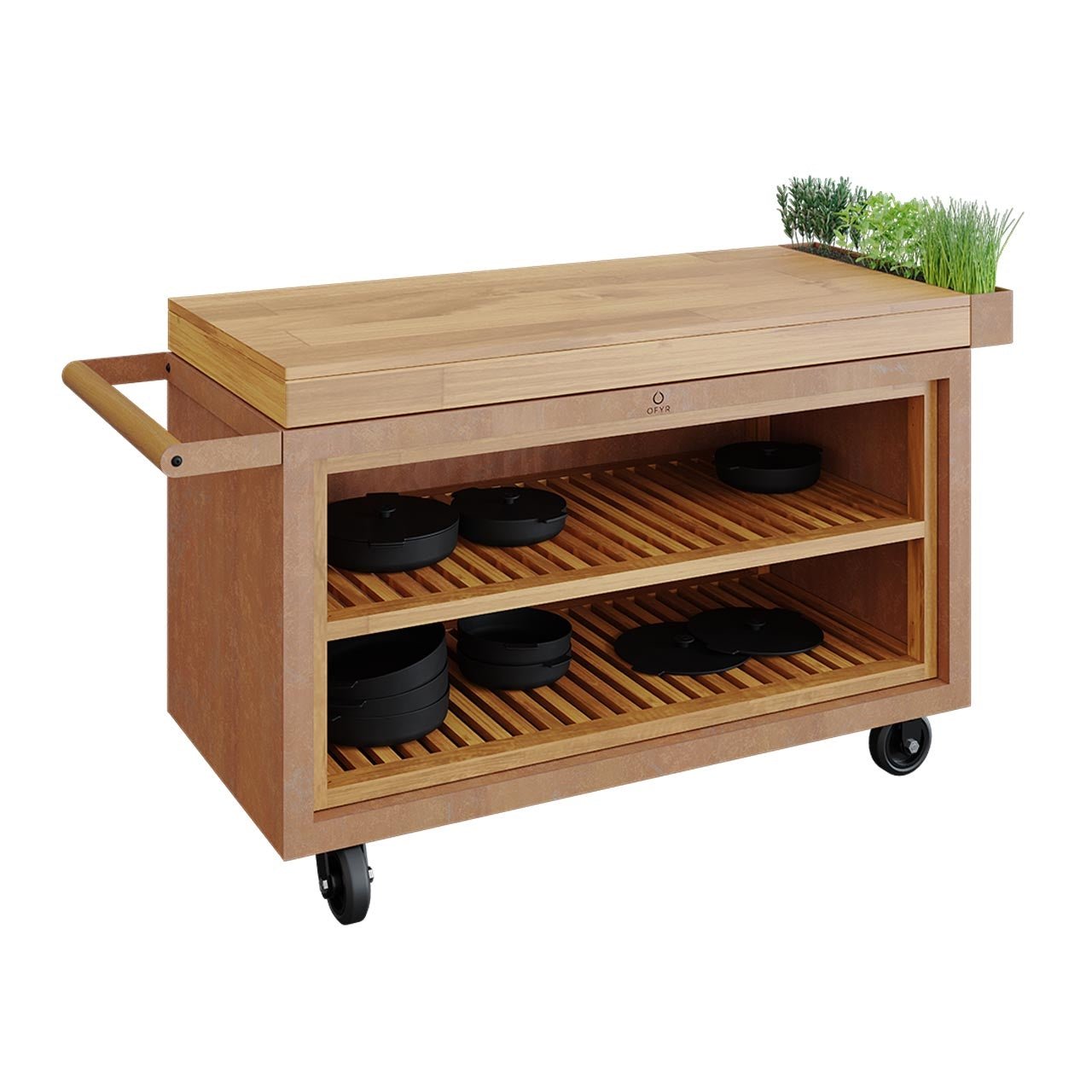 OFYR Storage Insert PRO Teakholz Large