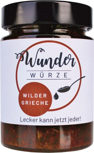 Produktbild Eatventure Wunderwürze, Wilder Grieche Marinade, 165g Glas