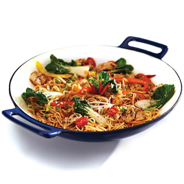 Anwendungsbild Broil King Wok, Porzellan Emailliert
